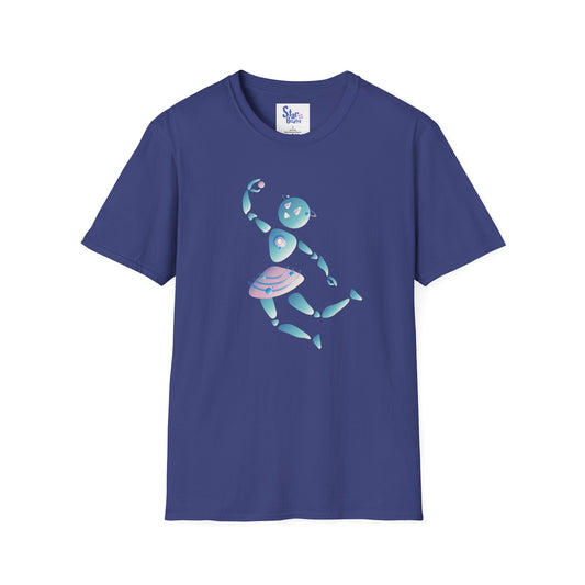 Spacefaring Robot Unisex T-Shirt