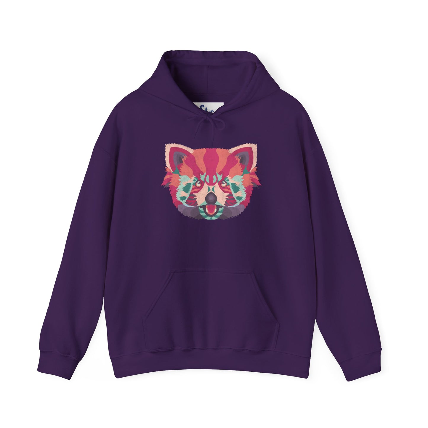 Red Panda Graphic Hooded Sweatshirt - Unisex