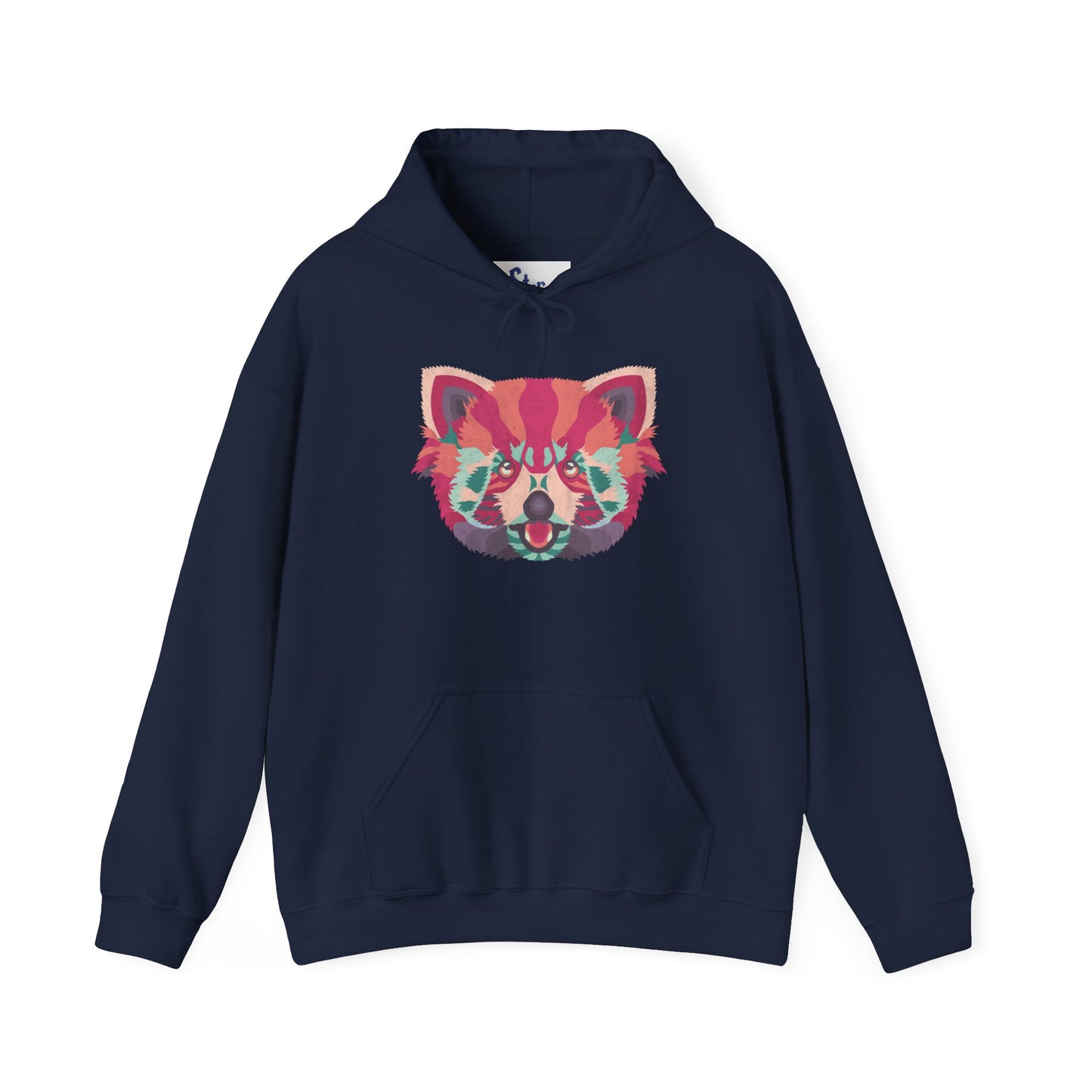 Red Panda Graphic Hooded Sweatshirt - Unisex