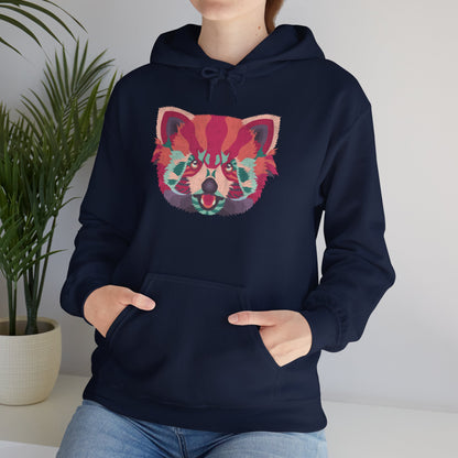 Red Panda Graphic Hooded Sweatshirt - Unisex