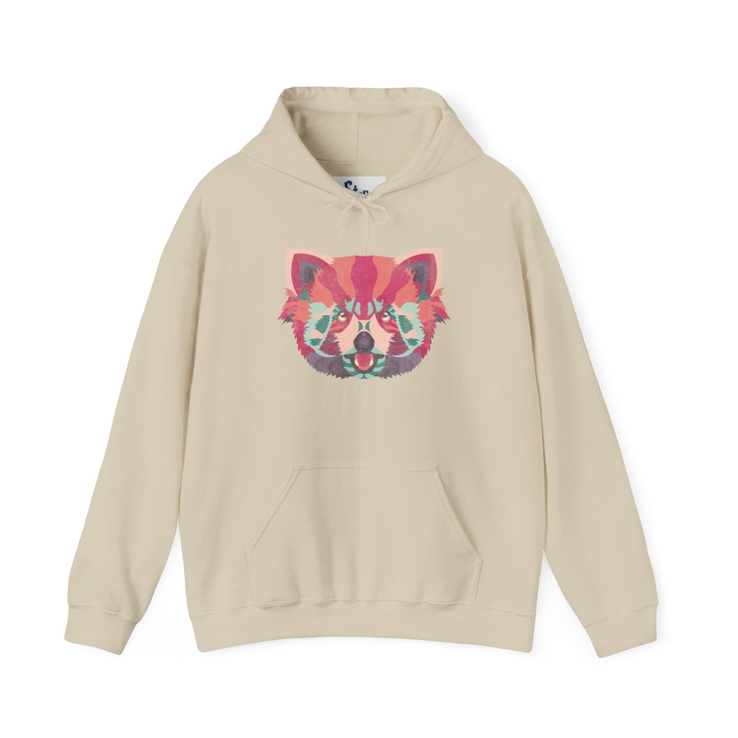 Red Panda Graphic Hooded Sweatshirt - Unisex