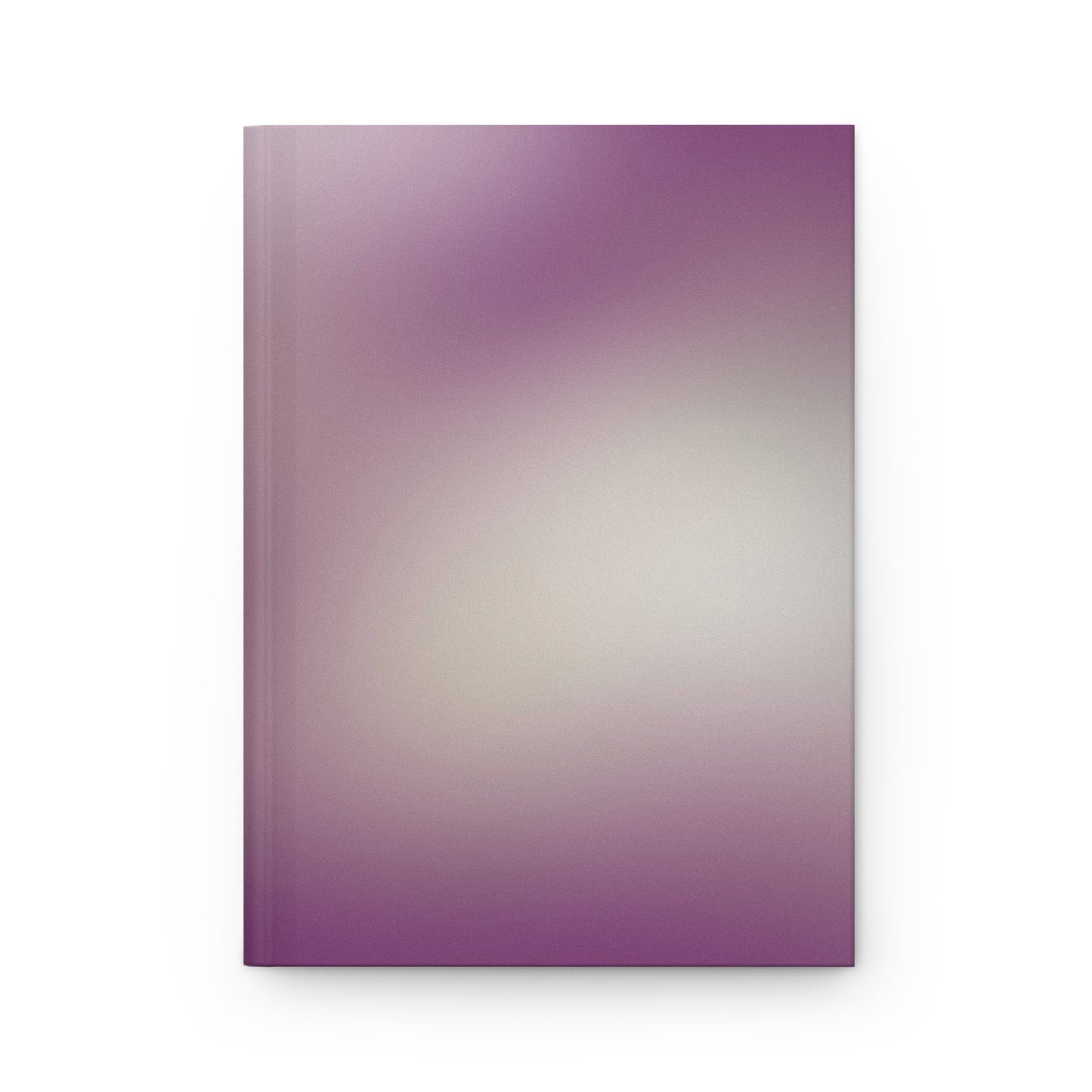 Matte Hardcover Journal - Magenta & Ivory Gradient