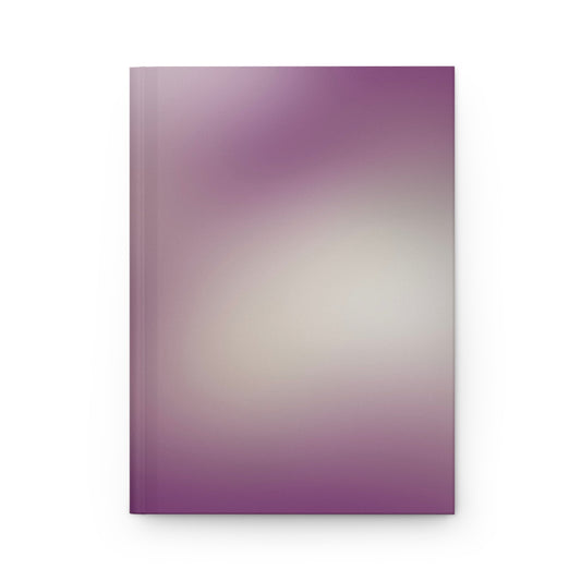 Matte Hardcover Journal - Magenta & Ivory Gradient