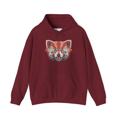 Red Panda Graphic Hooded Sweatshirt - Unisex