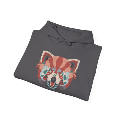 Red Panda Graphic Hooded Sweatshirt - Unisex